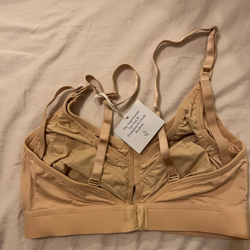 NWT simple wishes super mom nursing and pumping bra.